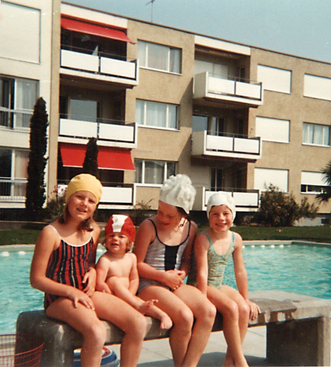 analogue photo of family